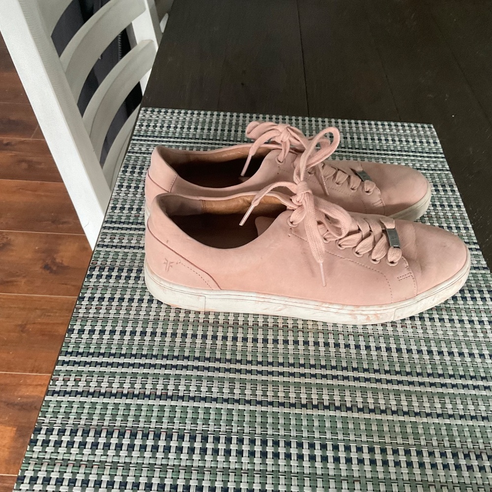 Frye Ivy Low Lace size 9 Blush Sneakers - Picture 4 of 5